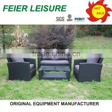 Portable Rattan Sofa Garden Furniture photo-4