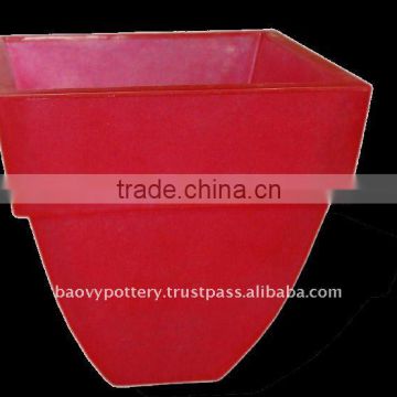 AAF Fiberglass lighting pot, fiberglass with light