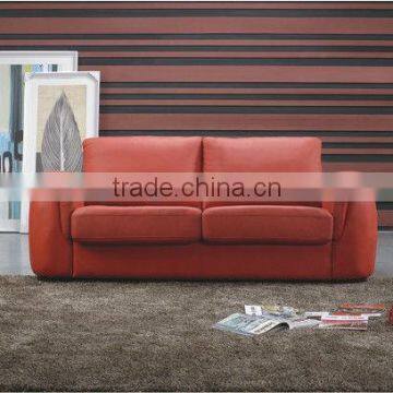 Bisini Modern Simple Red Leather Hotel Sofa (BG90451)