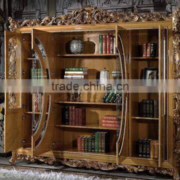 Luxury Antique Office Desk Office Bookcase photo-2