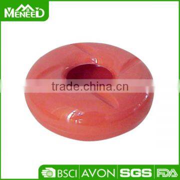 Bulk Red Color Round Melamine Novelty Funny Ashtrays photo-3