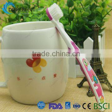 Pattern Printing Handle Kids Toothbrush Cleaning Teeth Dental Care for Children photo-5