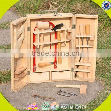 Wholesale DIY Pretend Children Wooden Workbench Toy Interesting Baby Wooden Workbench Toy W03D028 photo-2
