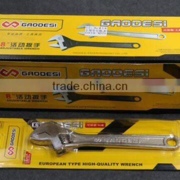 Wide Mouth Tube Live Nickel Plated Spanner Wrench Adjustable Spanner Nut Wrench Pipe Wrench photo-4