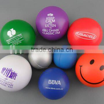 promotional item pu anti stress ball with custom logo