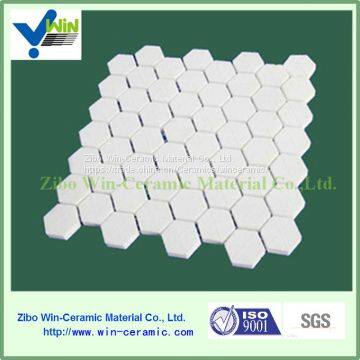 Hexagonal Alumina Ceramic Lining Mosaic photo-2
