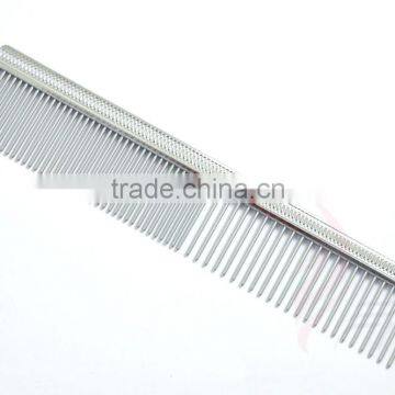 Bronze Engraved Spine Handle Professional Pet Grooming Comb photo-3