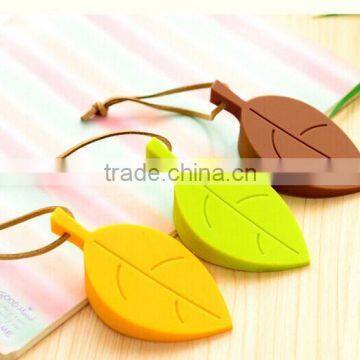 Creative leaf shape silica gel door stop, prevent clip hand exit card, three-dimensional hanging door stop