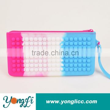 Factory Promotion Silicone Advertising Pencil Case