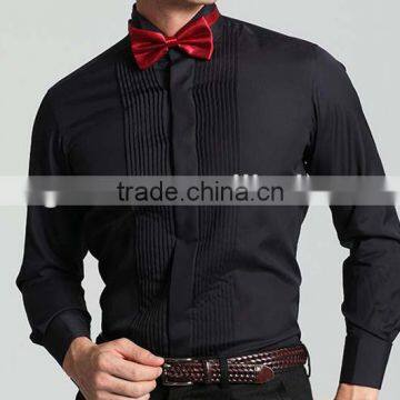 Men's 100% Cotton French Cuff Guayabera Shirt photo-3