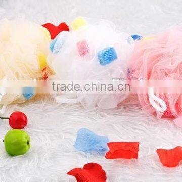 High Quality Back Scrubbers Exfoliation Body Puffs Mesh Bath Sponge