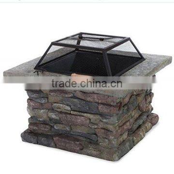 MGO(magnesium ) Square firepit hot firepit / House design MGO fire pit