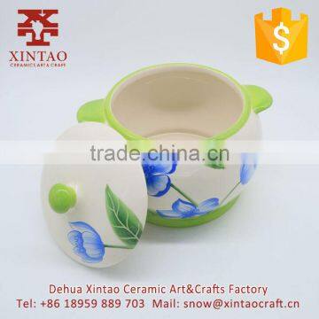 Tableware Decorative Handmade Ceramic Honey Jar With Lid photo-2