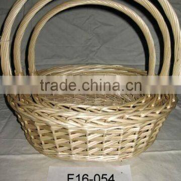 hand woven willow basket