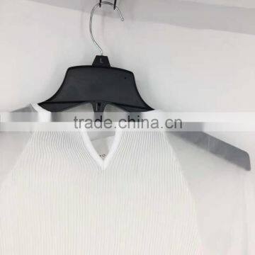 Yiwu Stock Apparel Women Pleated Transparent Sexy Chiffon Blouse photo-6