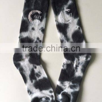Men Cotton Weed Tie Dye Socks photo-2