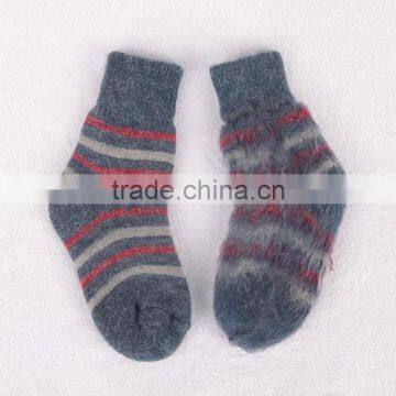 Angora Wool Bright Color China Sock photo-4