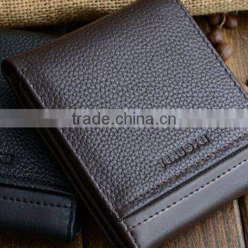 wholesale best brand name business man leather wallet