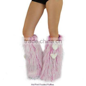 Fur Fluffy Fluffies Leg Warmers Adult Size 0