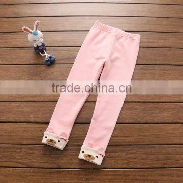 S32847W Kids Printing Pencil Pants Chindrens Trousers Tight Casual Spring Pants photo-3