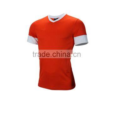 Short Sleeve Blank T-shirt OEM Logo Dry Fit 100% Polyester T Shirt photo-4