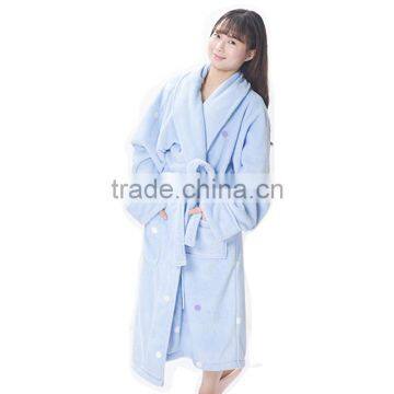 Hot Sale Multi Coloured Cozy Microfiber Bathrobe