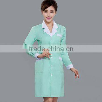 Custom Popular Fashionable Summer Short Sleeve Doctor Medical Coat /Winter Long Seeve Hospital Medical Uniform photo-5