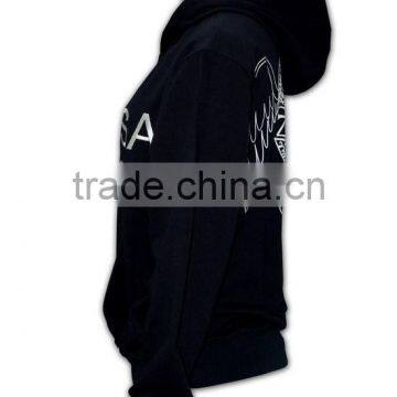 BSCI 2016 Design Sublimation Screenprint Embroidery Zipper Hoody Unique Collar Design Hoodies photo-3