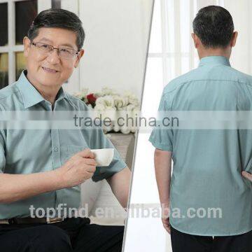 Customs solid color shirts for middleaged man & father