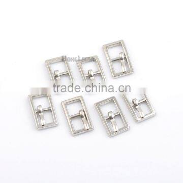 Metal Small 6mm Shoe Buckle With Pin Alloy Sandal Buckle Silver Nickle for Doll, Wallet BK-054 photo-2