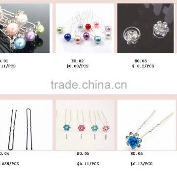 High Quality Crystal Bridal Wedding Hair Pins Clips photo-3