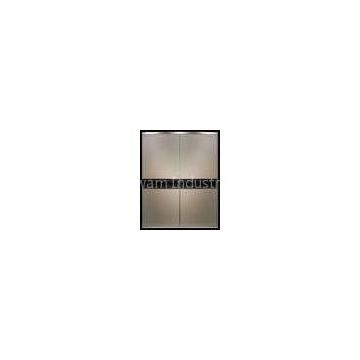 Luxury Upholstered Interior Wardrobe Door, Classic Leather Sliding Closet Doors For Office