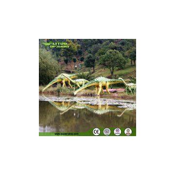 Realistic Life Size Rubber Dinosaur Model for Dinosaur Park photo-2