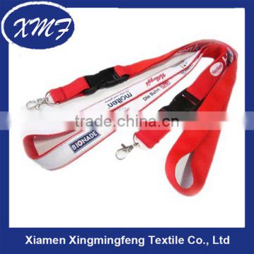 customized printed ribbon sewing exhibition Lanyard