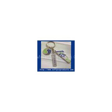 Cool Metal Promotional Key Chains / Customized Novelty Keyrings With Custom Logo