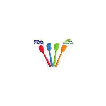 ECO -  friendly  Flexible Non Stick Colorful Silicone Kitchen Tools , Silicone Scraper