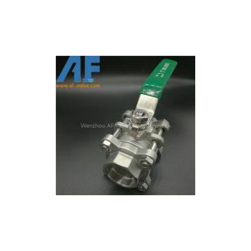 Stainless steel encapsulation ball valve
