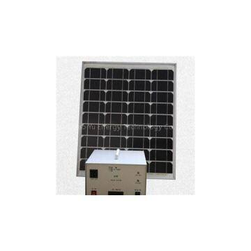 Portable Solar System For Home Use For Mobile Charging For Lighting 60W Solar Home System