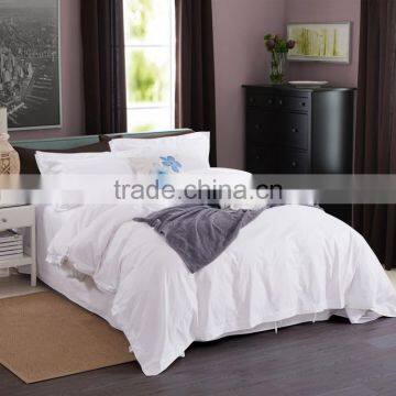5 Star Hotel Bed Linen Set 100% Cotton Satin Bed Sheet Bedding Set