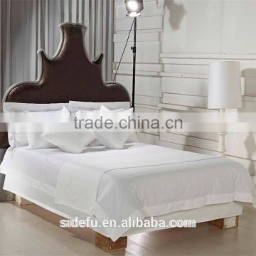 Luxury Bulk White 100% Cotton Hotel Bed Sheets