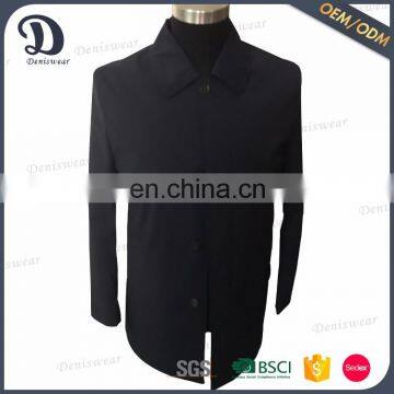 New Design Fashion Outdoor Black Jacket Men