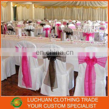 New Arrival Wedding Party Chair Cover Sash