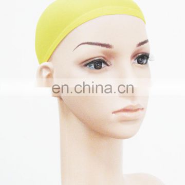 Yellow softtextile silk wig cap FGWA-1016