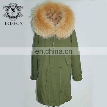Women Jackets Warm Fox Fur Collar Hooded Long Italian Fox Fur Lined Coats photo-6