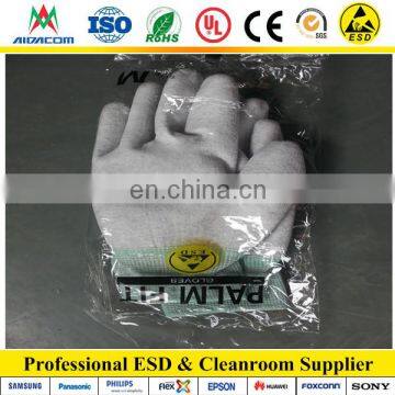 Static Dissipative Nylon Antistatic ESD Palm Fit Gloves photo-6
