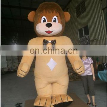 Giant Inflatable Lion fur mascot costume for Celebration, Inflatable Animal