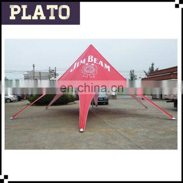 promotional display tent advertising red star tent for outdoor promotion