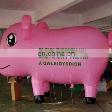 inflatable 4m pig baloon