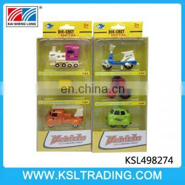 Nice design 1:64 free wheel metal car toy two style mixs