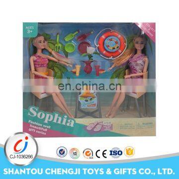 China manufacture plastic girls funny fashion life size child doll